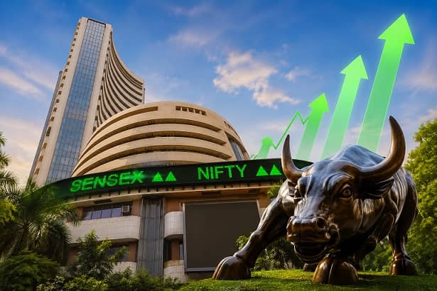 Sensex Rises 414 Points as IT Sector Boost Fuels Market Rally; Nifty Surpasses 23,100
