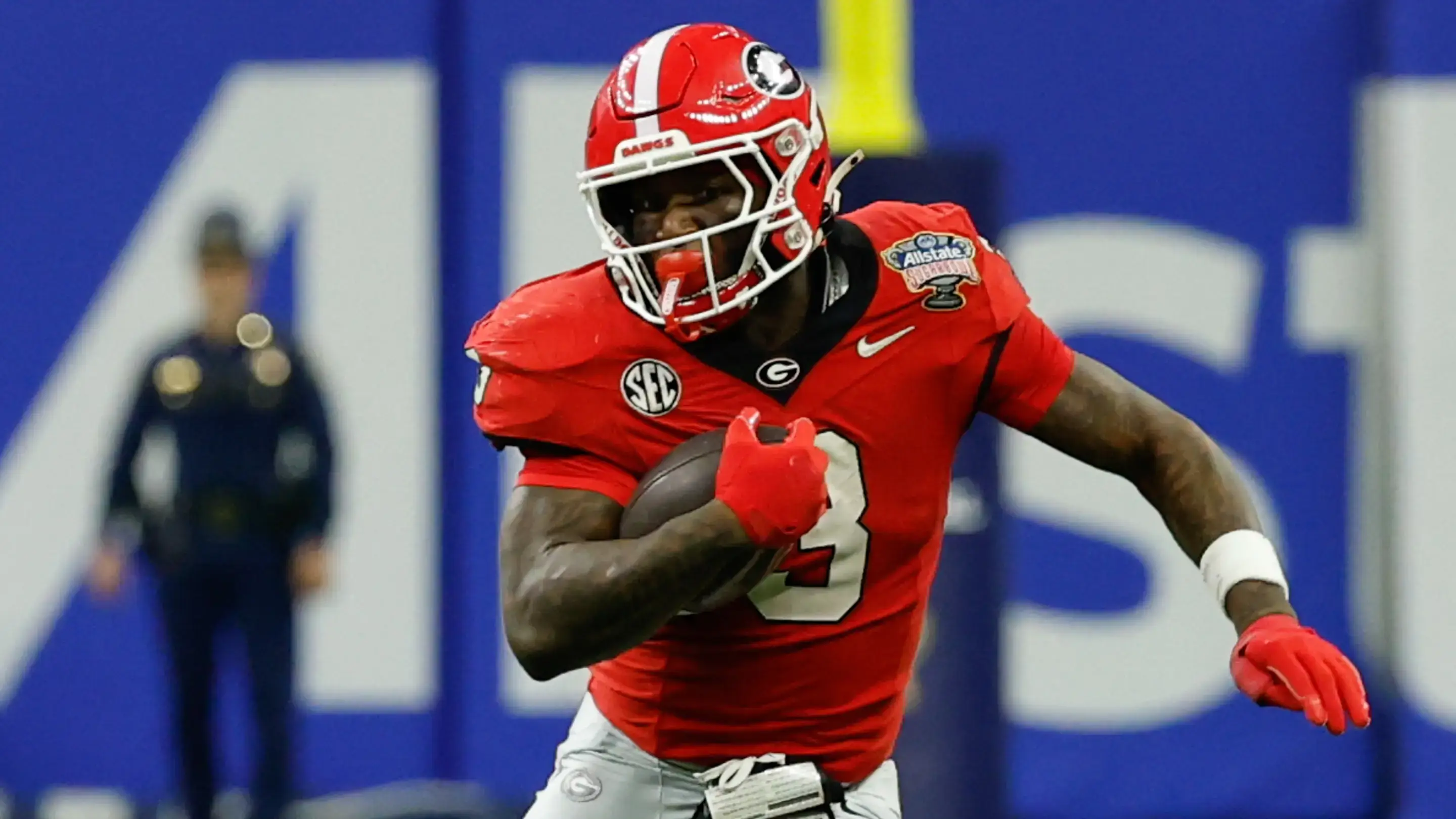 Georgia's Nate Frazier Expected to Start Against Auburn After Rib Injury