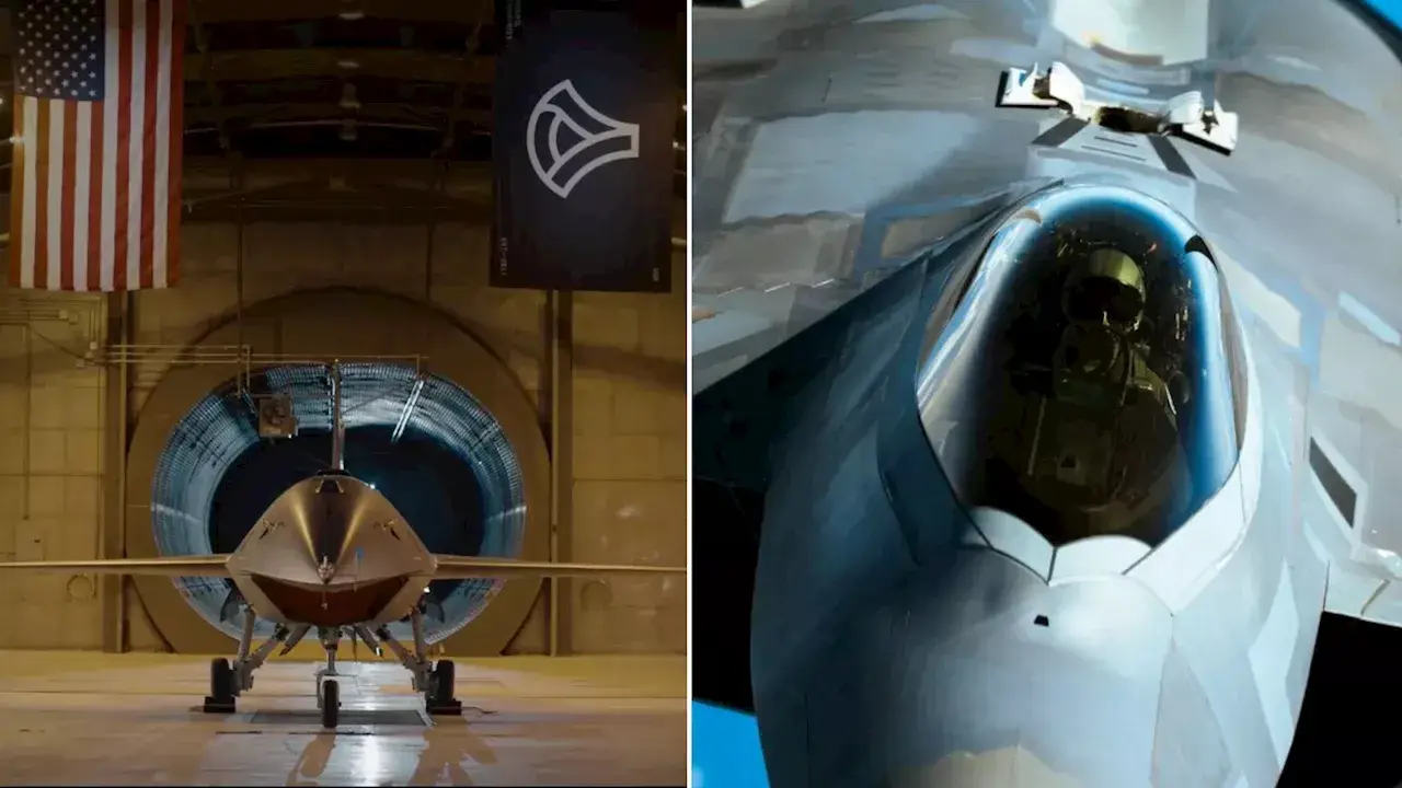 F-22 Pilot Directs Autonomous Fury Drone in First Cockpit Demonstration