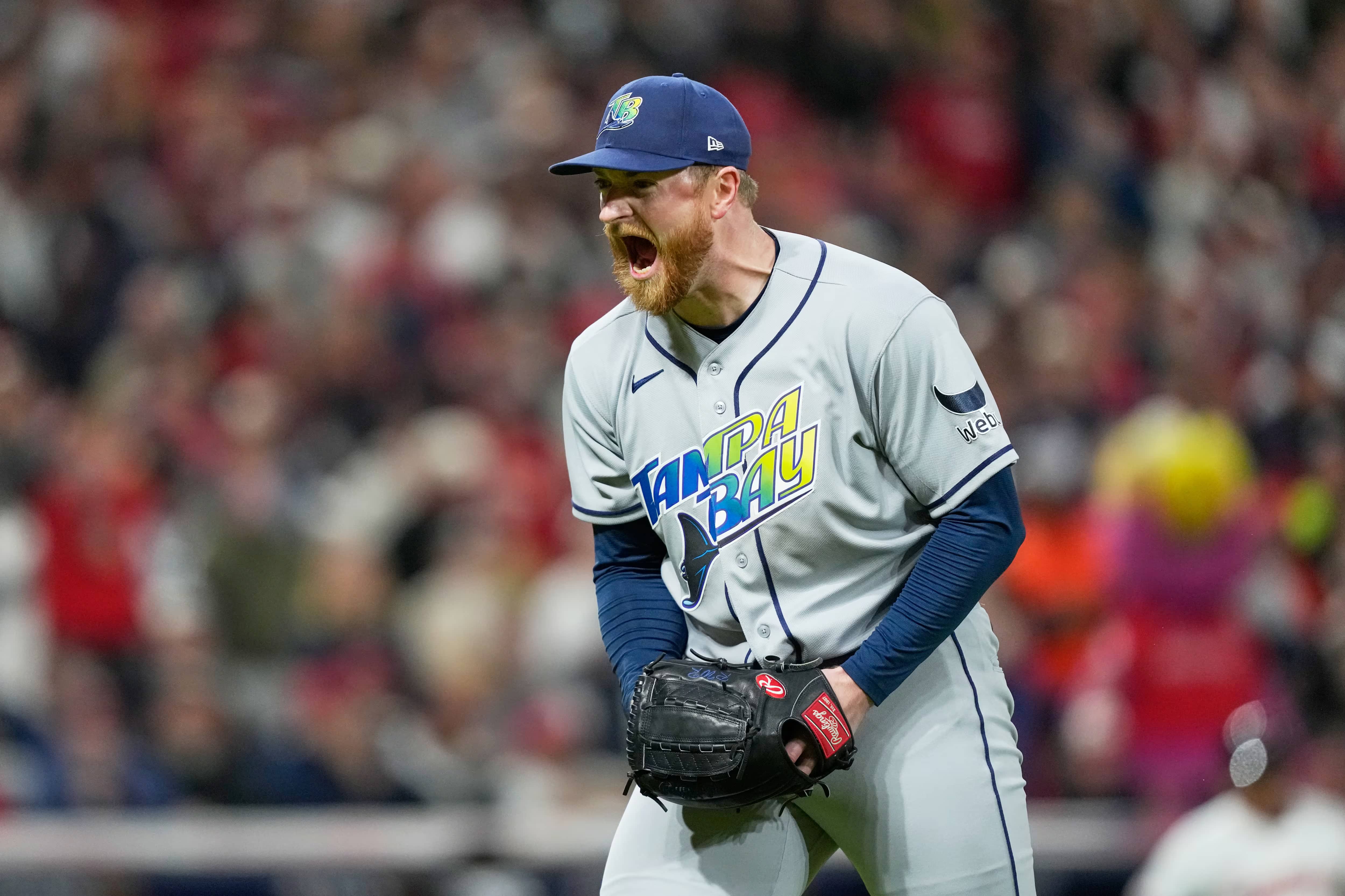 Rays beat Guardians 3-1 to take 3-2 ALCS lead behind Rasmussen's shine