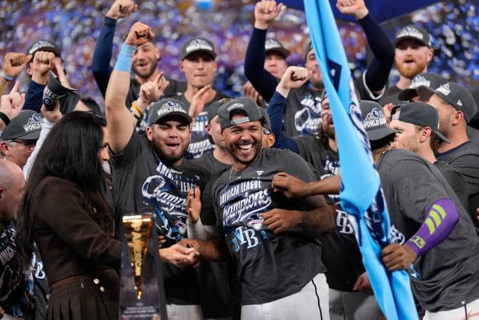 Small-ball Rays with low payroll are four wins from their first World Series title
