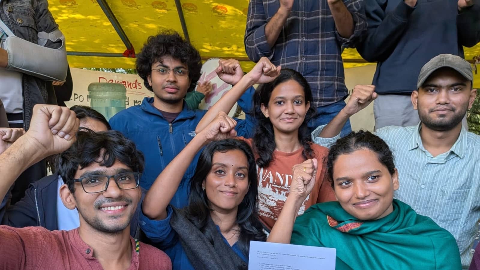 JNU Students Halt 17-Day Fast Following Concessions to Key Demands