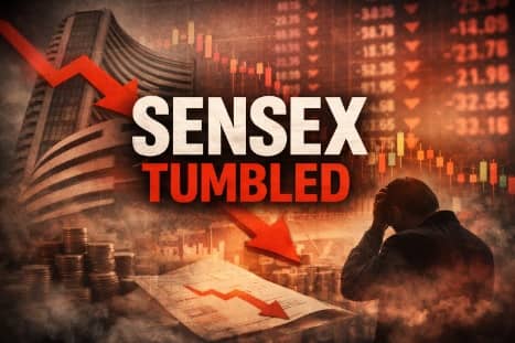 Sensex Drops 460 Points for Third Consecutive Day Amid Oil Concerns; Nifty Falls Under 22,700